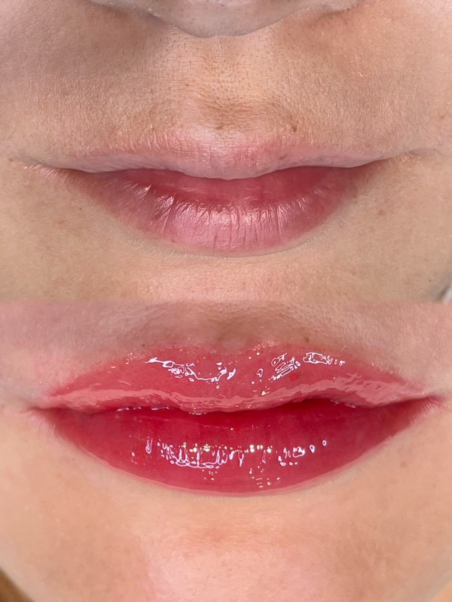 リップアートメイク Before / After